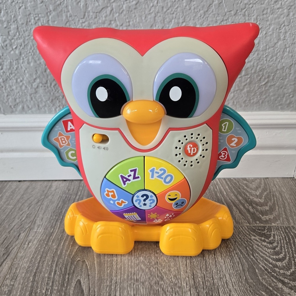 Fisher Price‎ Linkimals Owl Light Up and Learn Interactive Musical Learning Toy
